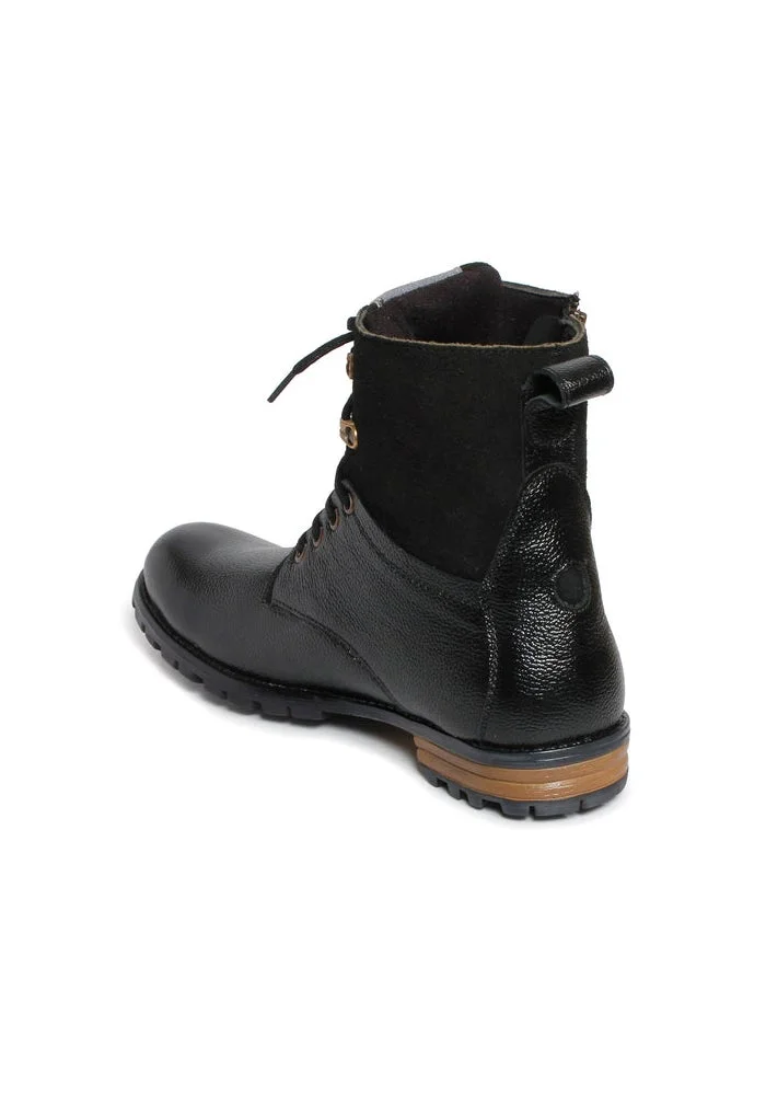 Bacca Bucci Black Tron Boots for Men | Best Price UAE